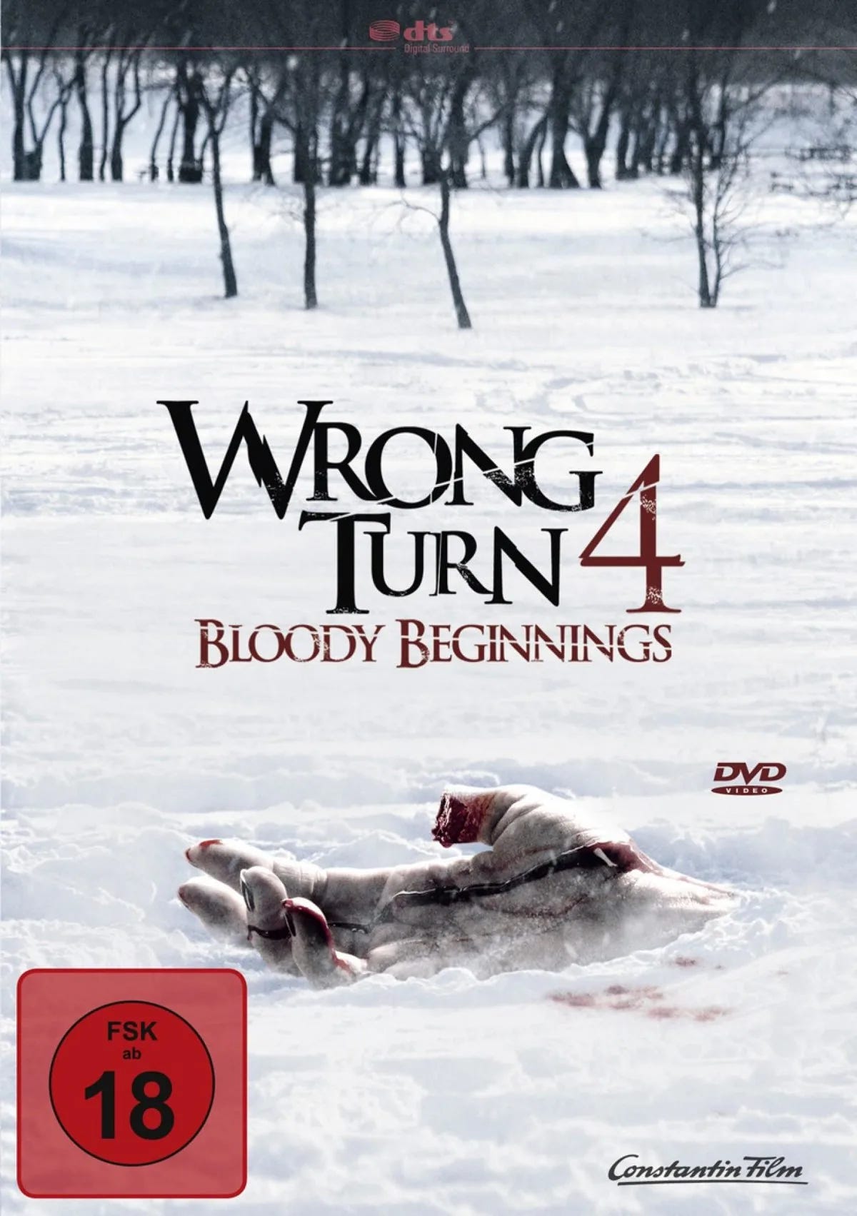 Wrong Turn 4 - Bloody Beginnings - DVD