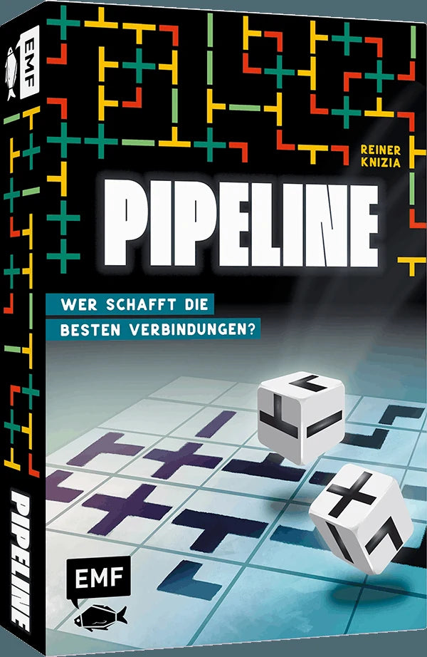 Würfelspiel: Pipeline – Wer schafft die besten Verbindungen? – Ansicht