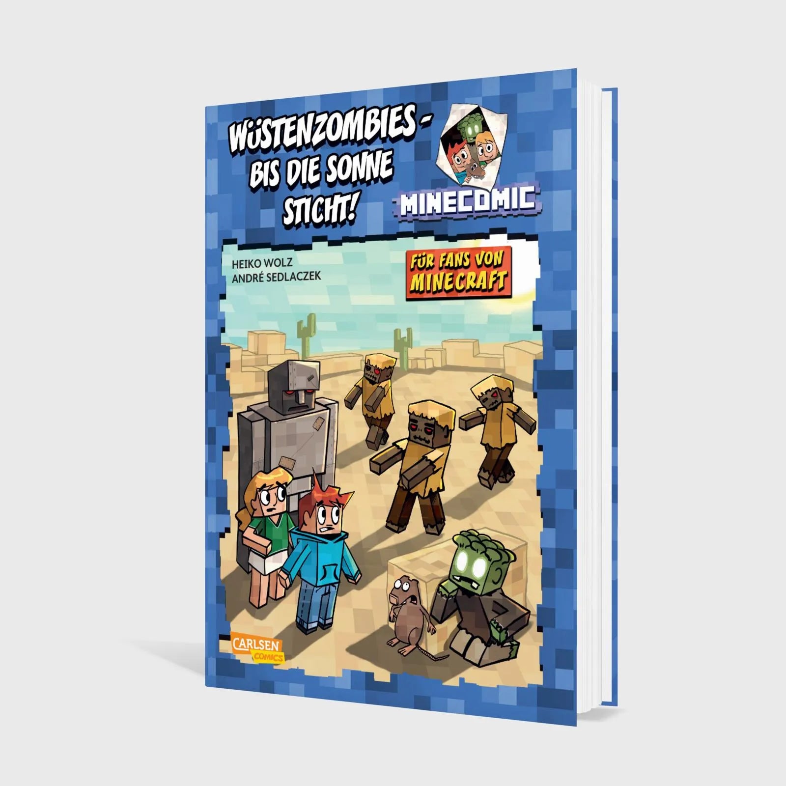 Abbildung von 'Wüstenzombies – bis die Sonne sticht! Für Fans von Minecraft'