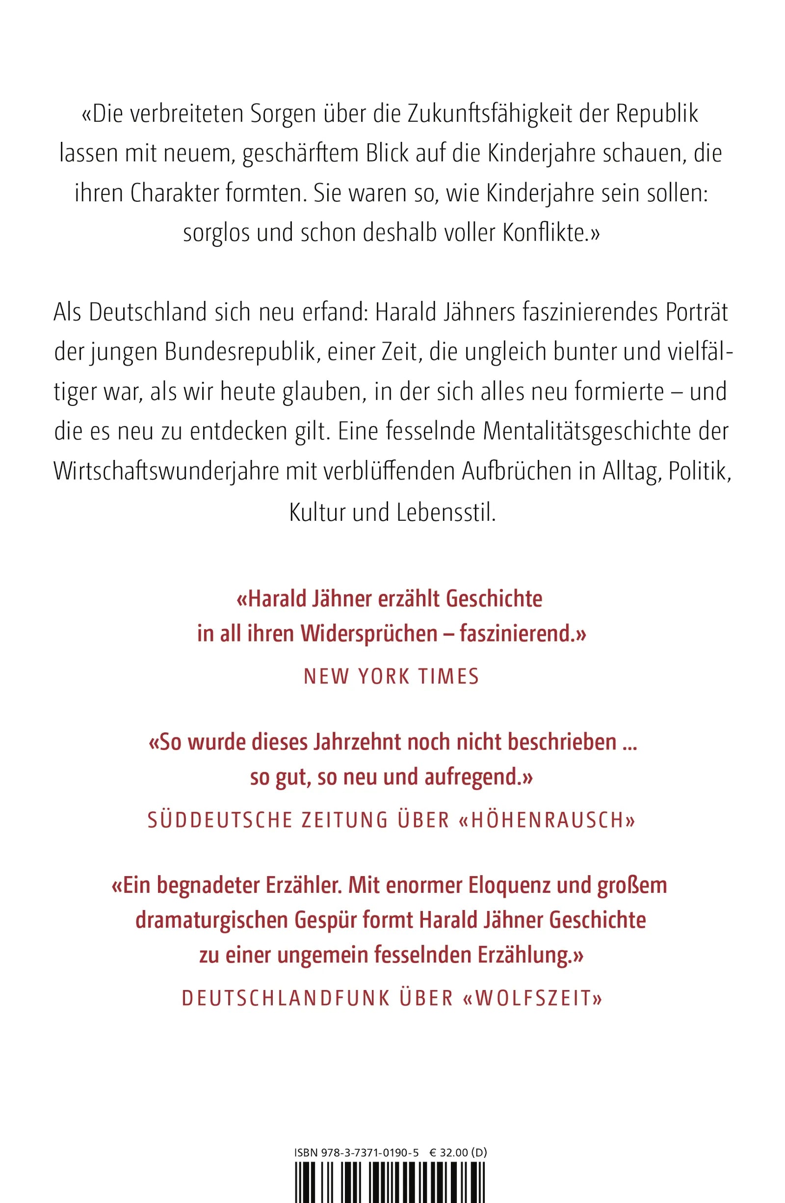 Rückseite: Wunderland (Hardcover)