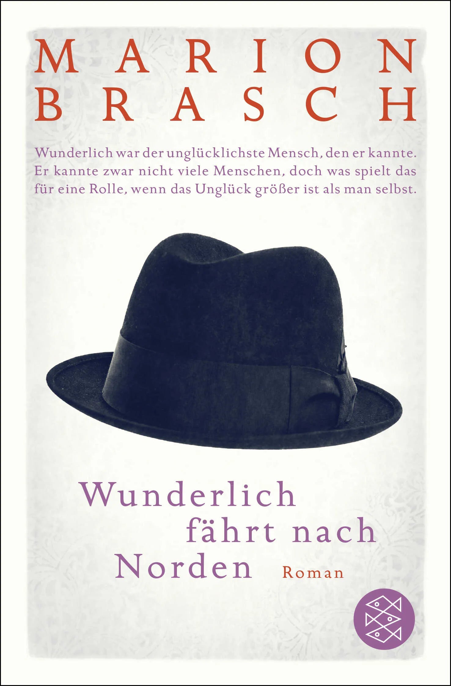 Buchcover von 'Wunderlich fährt nach Norden' - Taschenbuch von Marion Brasch