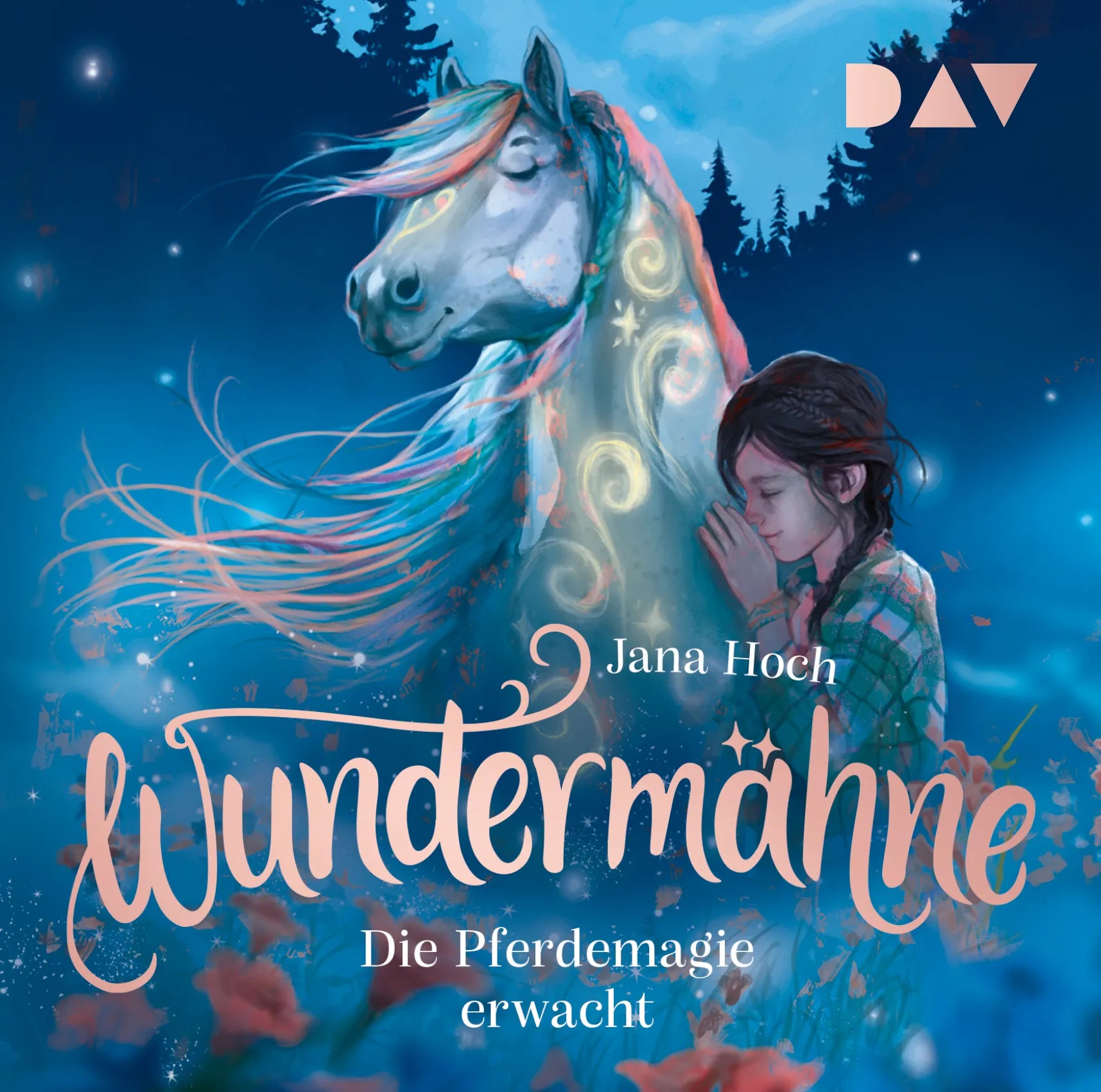 Buchcover von 'Wundermähne – Teil 1: Die Pferdemagie erwacht' - Hörbuch (CD) von Jana Hoch