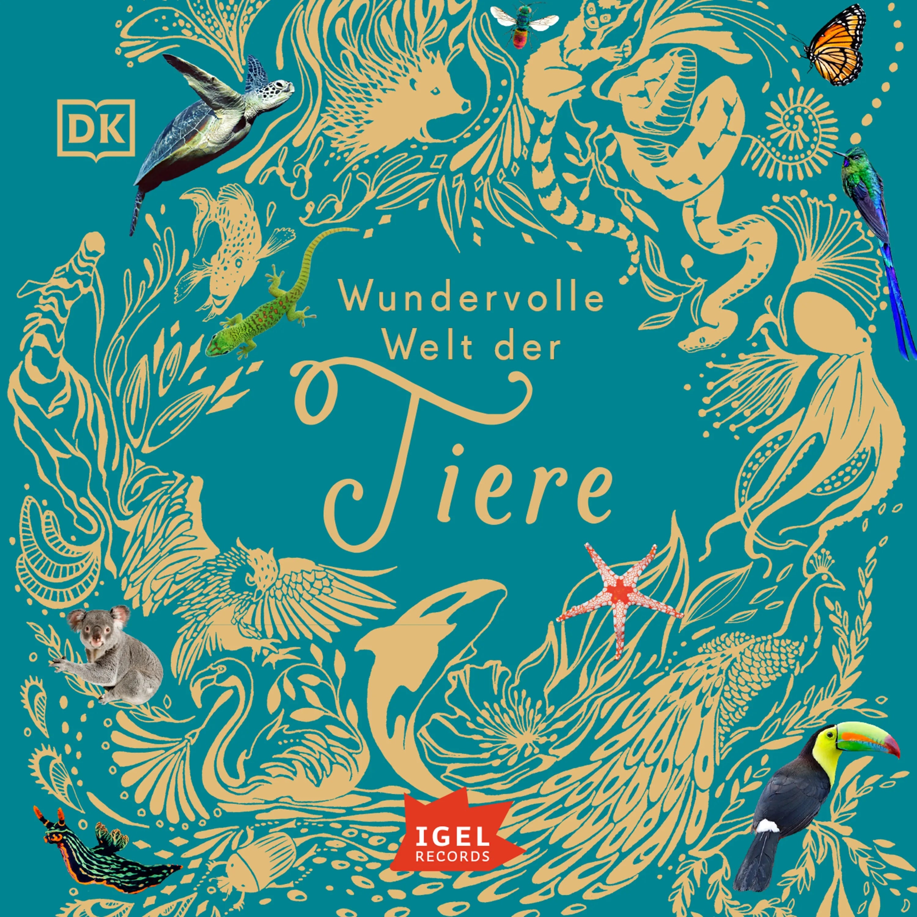 Cover: Wundervolle Welt der Tiere (Hörbuch Download) von Ben Hoare
