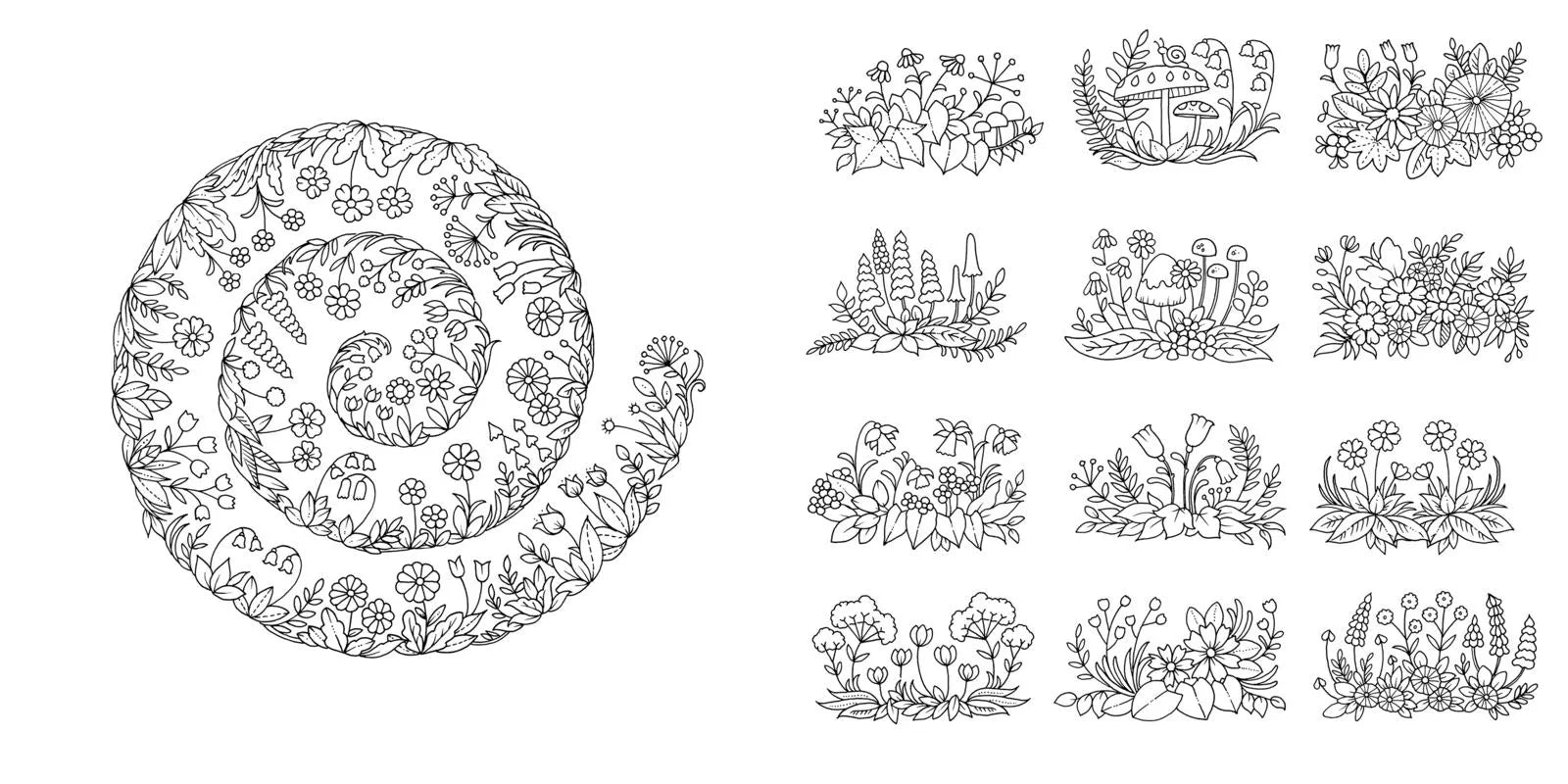 Innenansicht von 'Wundervolle Wildblumen' - Taschenbuch