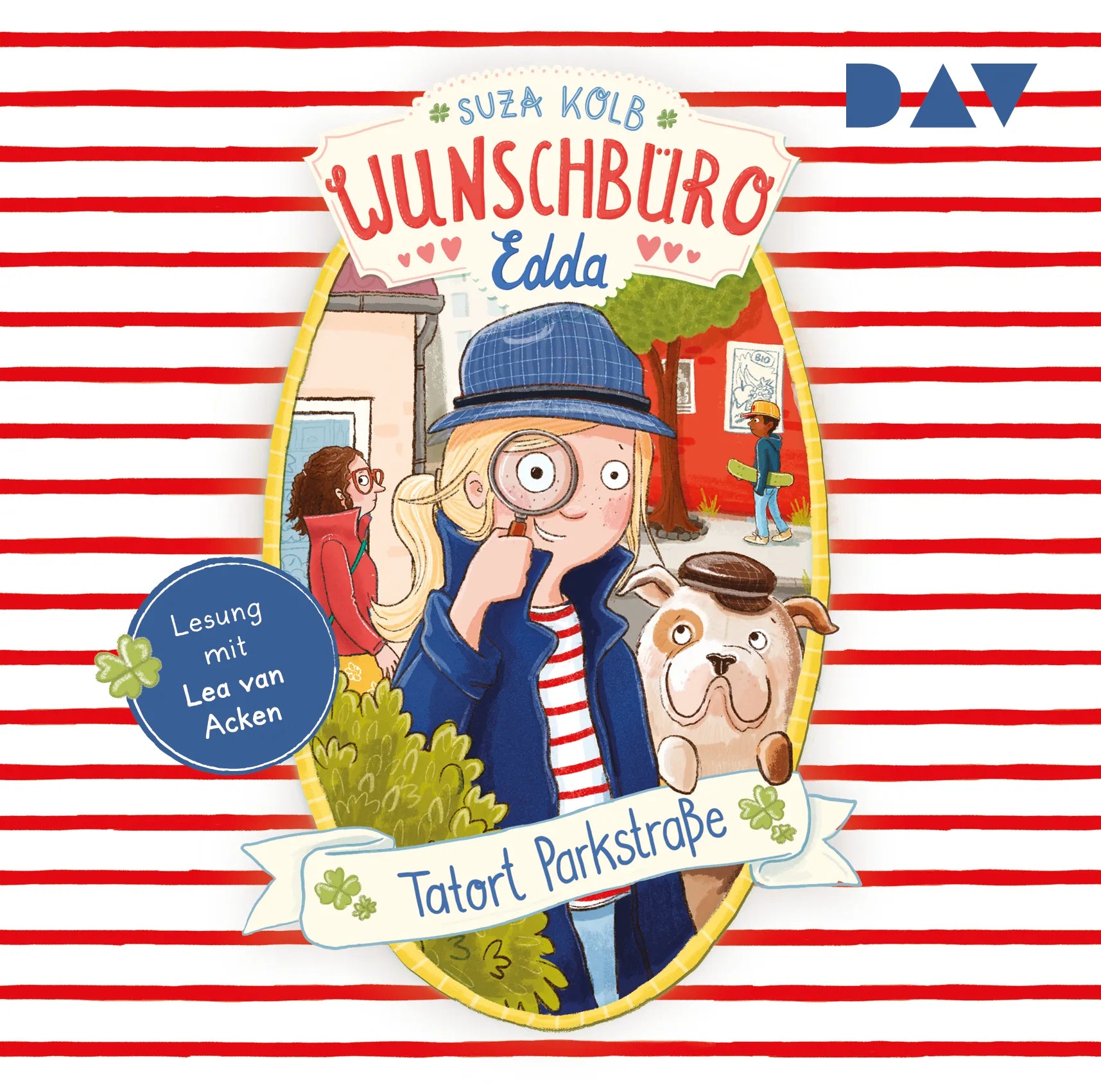 Buchcover von 'Wunschbüro Edda – Teil 5: Tatort Parkstraße' - Hörbuch (CD) von Suza Kolb
