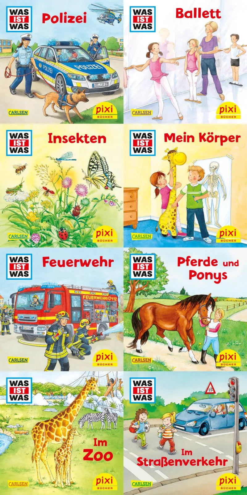 Buchcover von 'WWS Pixi-Box 277: WAS IST WAS' - Taschenbuch von diverse