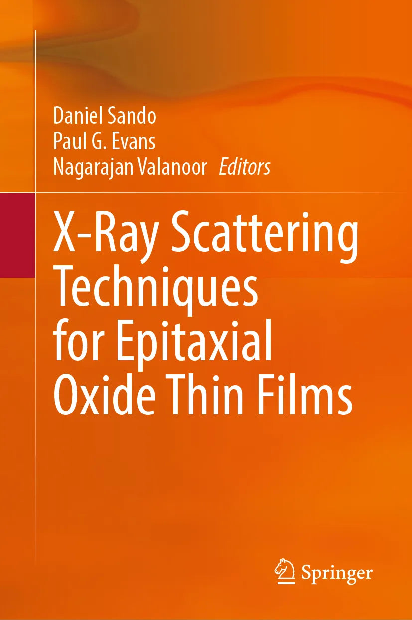 Cover: X-Ray Scattering Techniques for Epitaxial Oxide Thin Films (E-Book)
