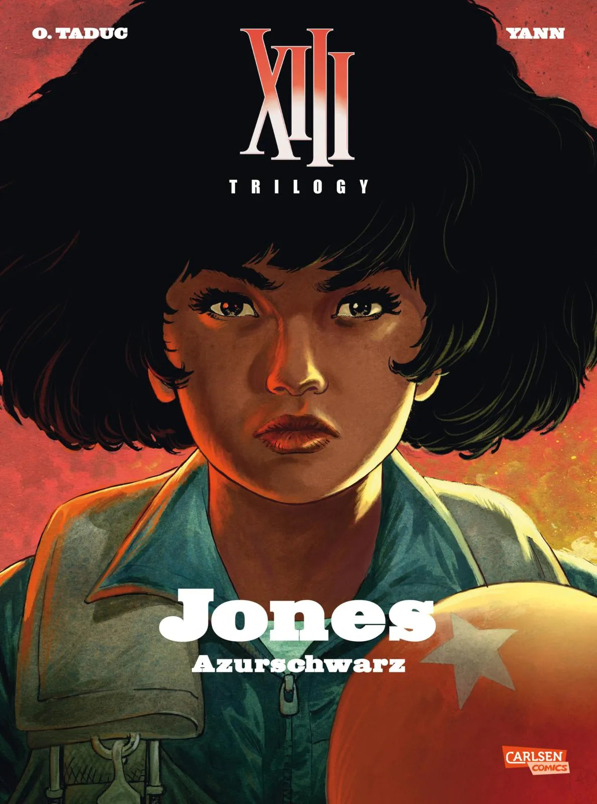 Buchcover von 'XIII Trilogy 1: Jones: Azurschwarz' - Taschenbuch von Yann