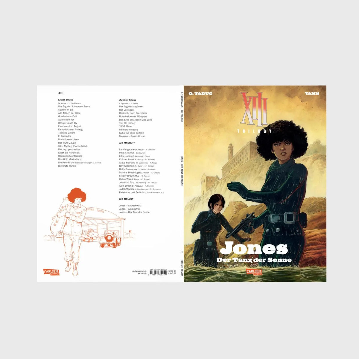 Detailansicht: XIII Trilogy 3: Jones: Der Tanz der Sonne (Taschenbuch)