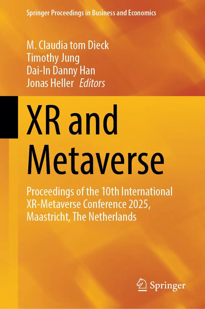 Cover: XR and Metaverse (E-Book) von M. Claudia tom Dieck