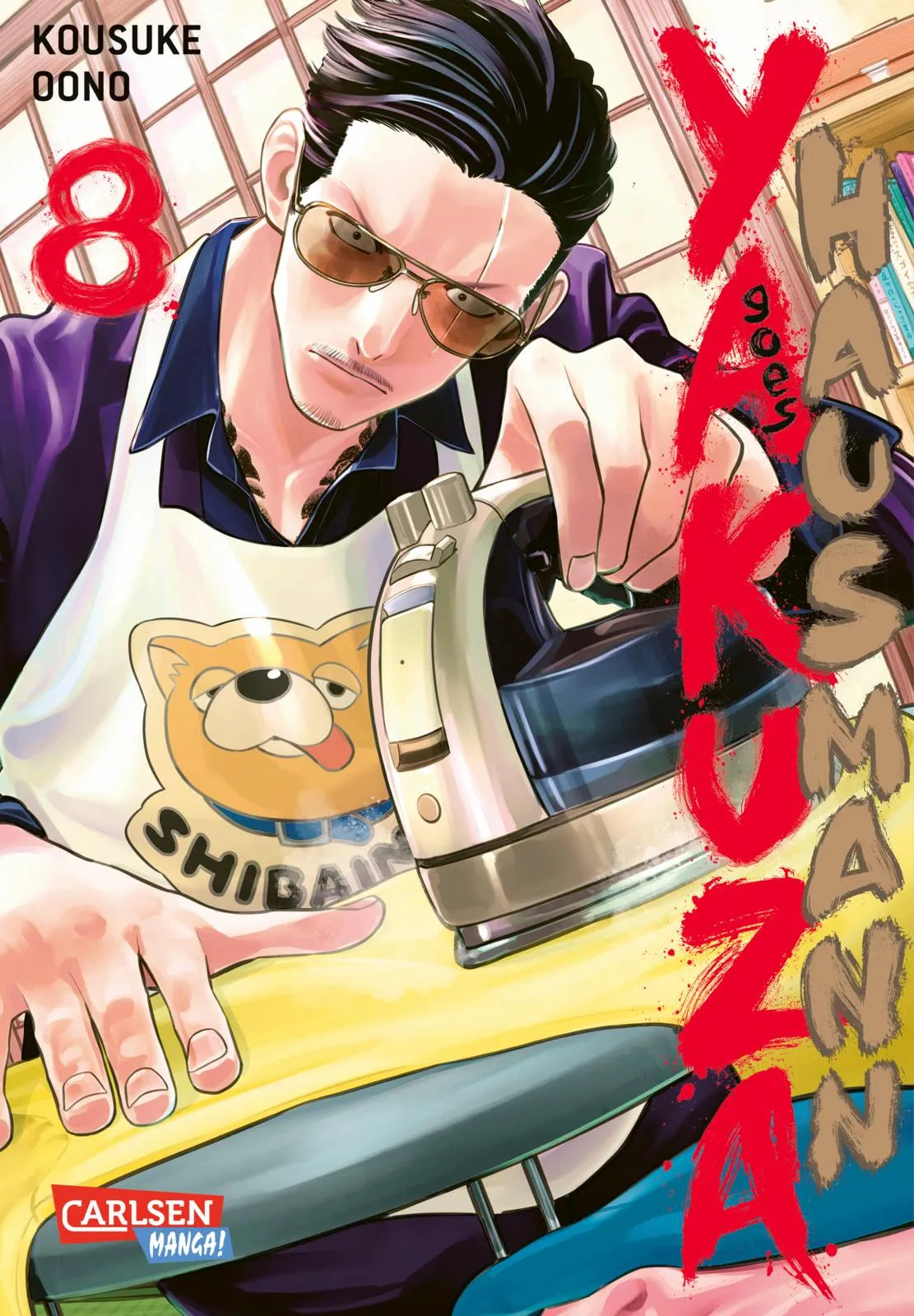 Buchcover von 'Yakuza goes Hausmann 8' - Taschenbuch von Kousuke Oono