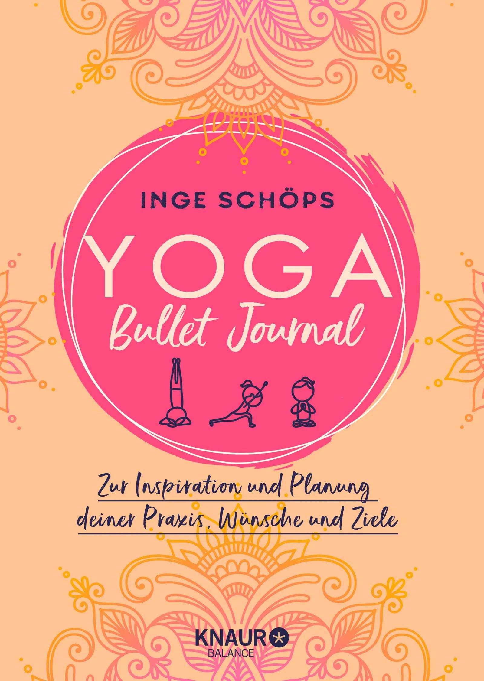 Buchcover von 'Yoga Bullet Journal' - Gebundene Ausgabe von Inge Schöps