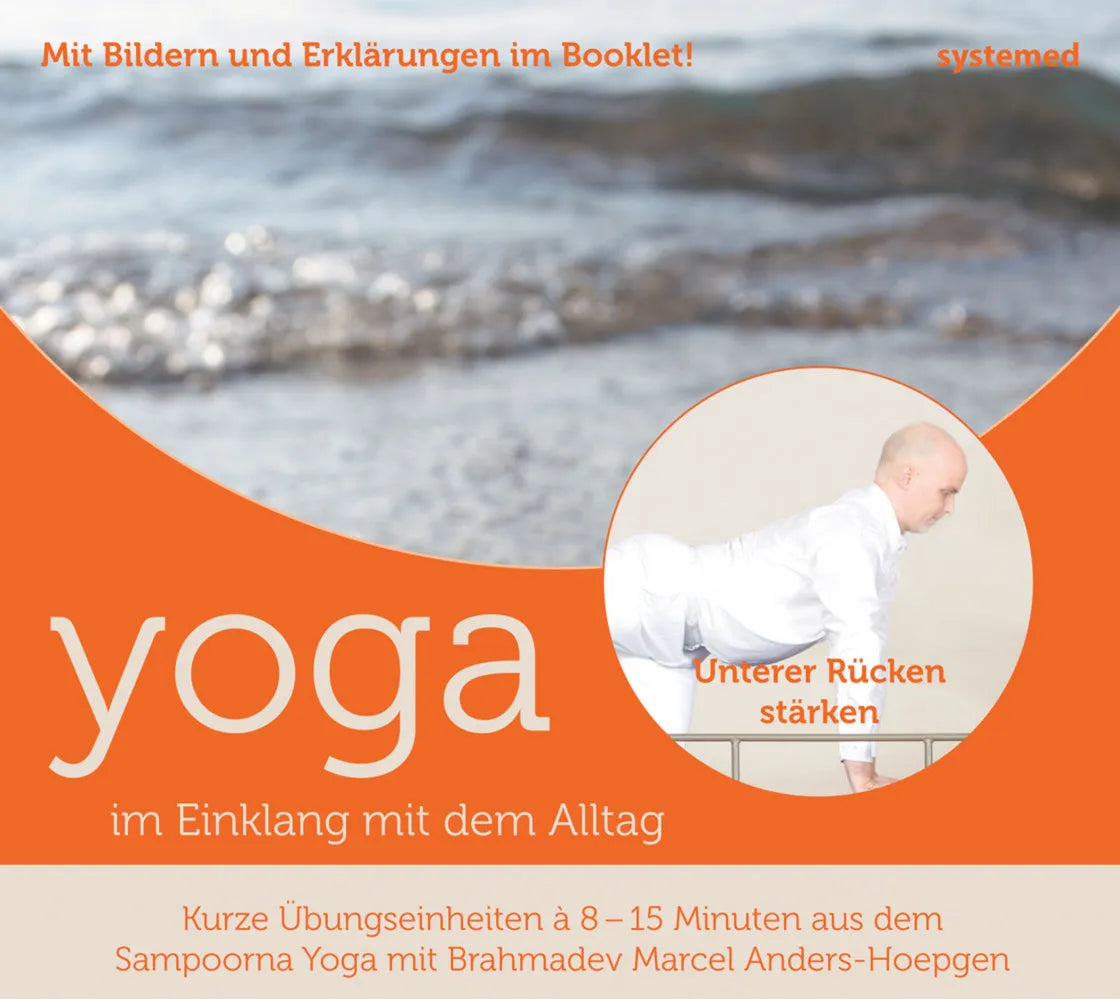 Buchcover von 'Yoga im Einklang mit dem Alltag – Unterer Rücken' - Hörbuch (CD) von Marcel Anders-Hoepgen