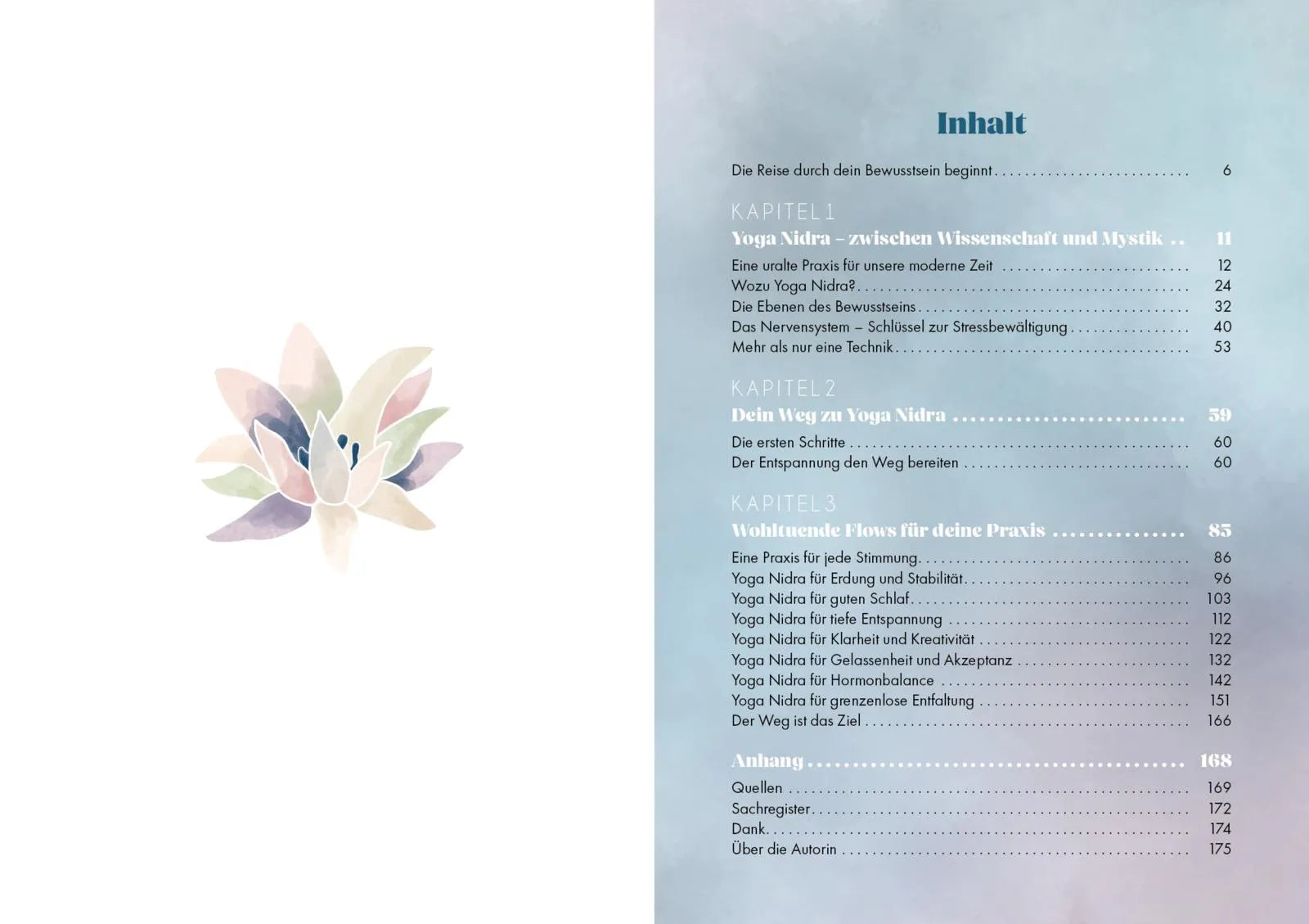Innenansicht von 'Yoga Nidra – die Kunst der tiefen Entspannung' - Taschenbuch