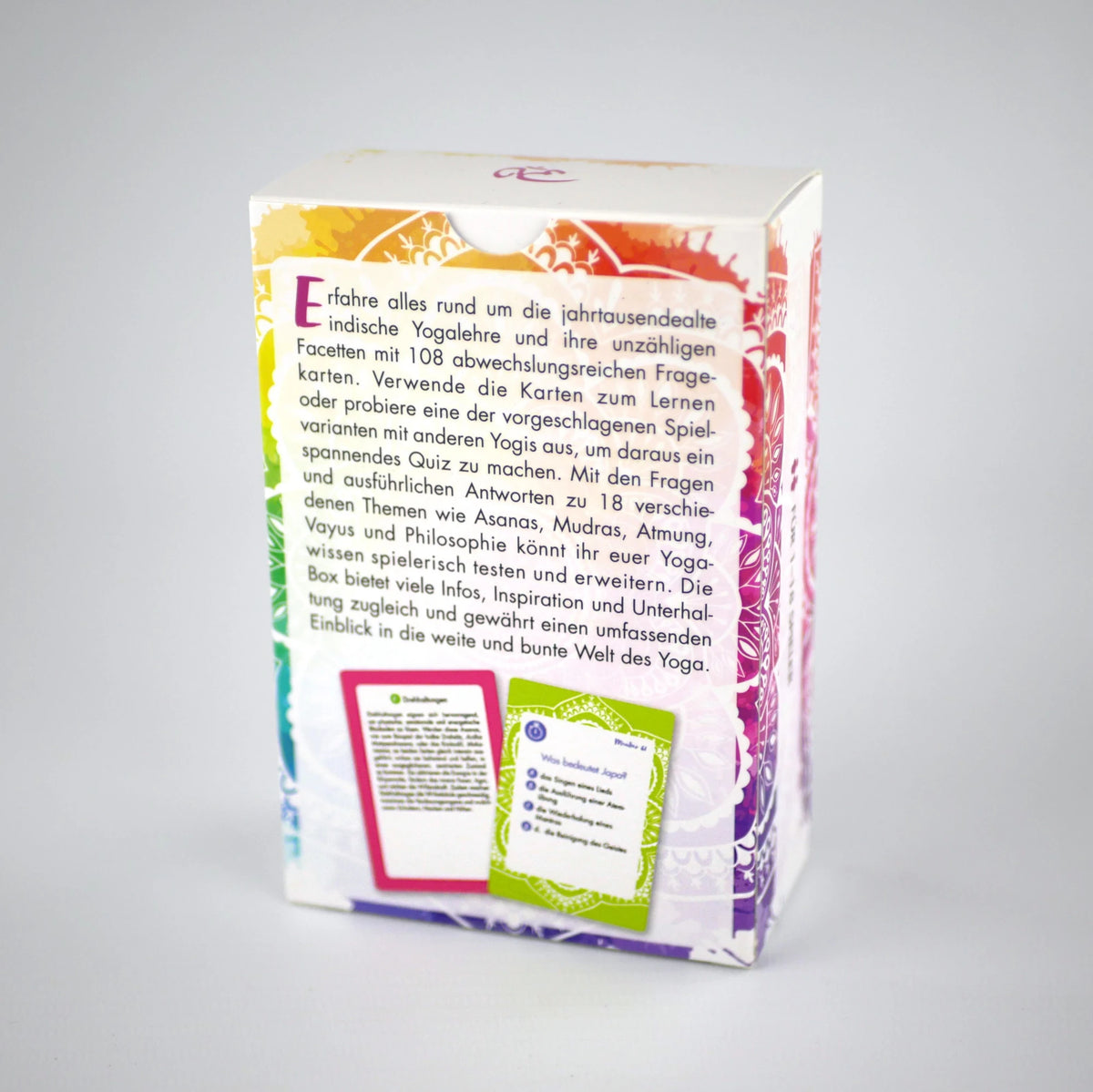Yogaquiz in der Box – Ansicht