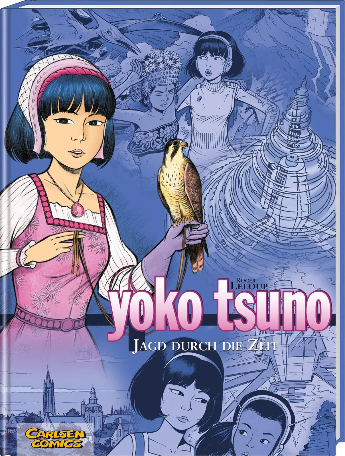 Buchcover von 'Yoko Tsuno Sammelbände 3: Jagd durch die Zeit' - Gebundene Ausgabe von Roger Leloup