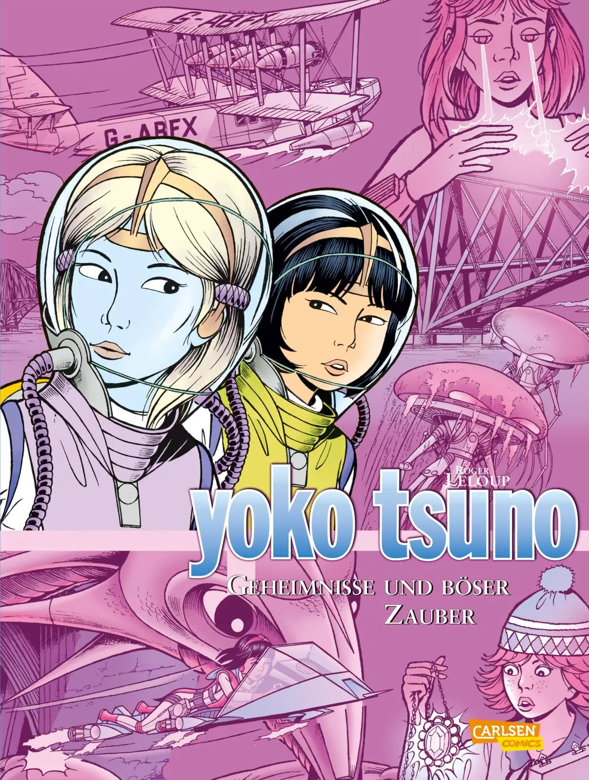 Buchcover von 'Yoko Tsuno Sammelbände 9: Geheimnisse und böser Zauber' - Gebundene Ausgabe von Roger Leloup