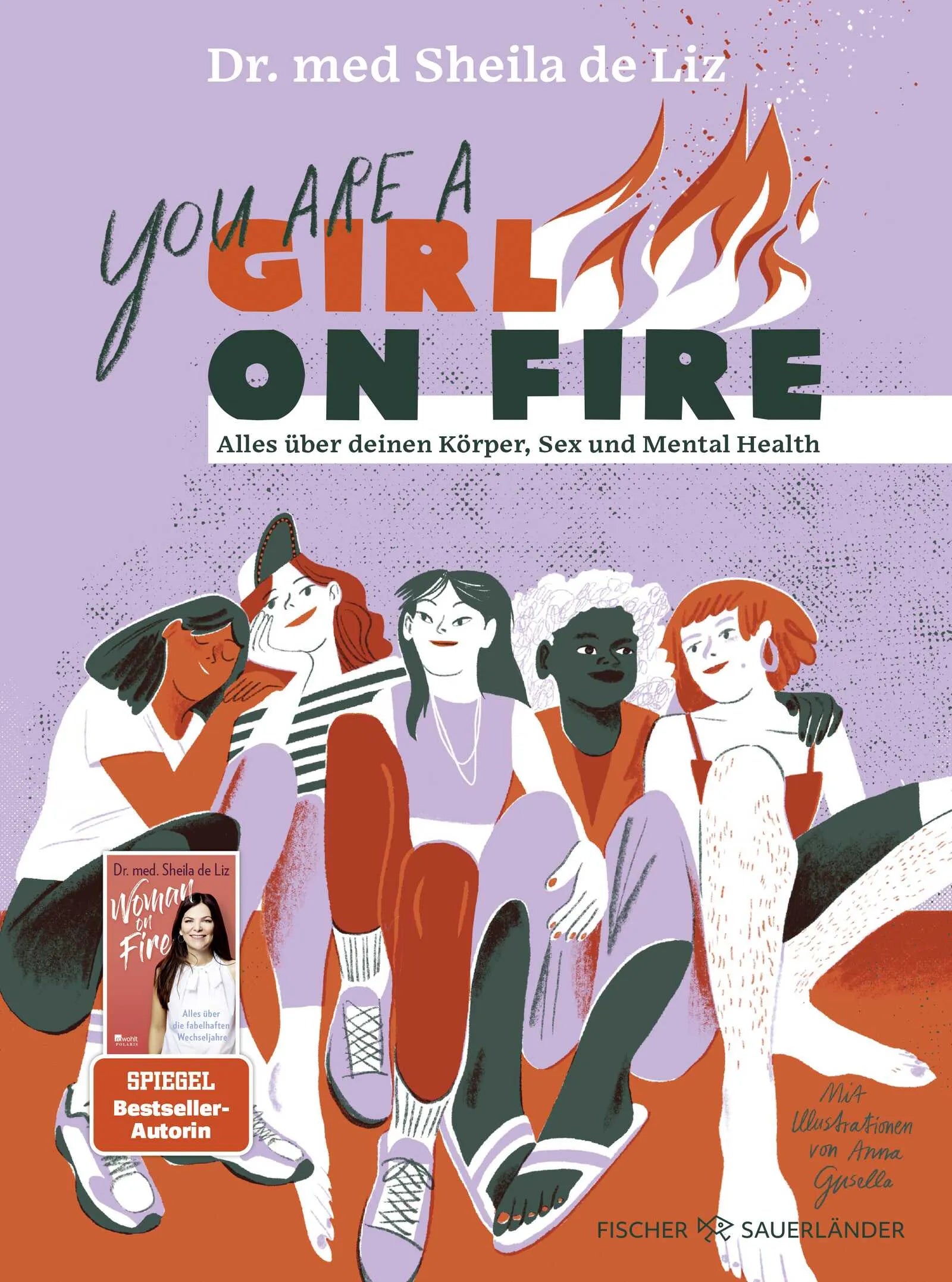Buchcover von 'You are a Girl on Fire' - Paperback von Sheila de Liz