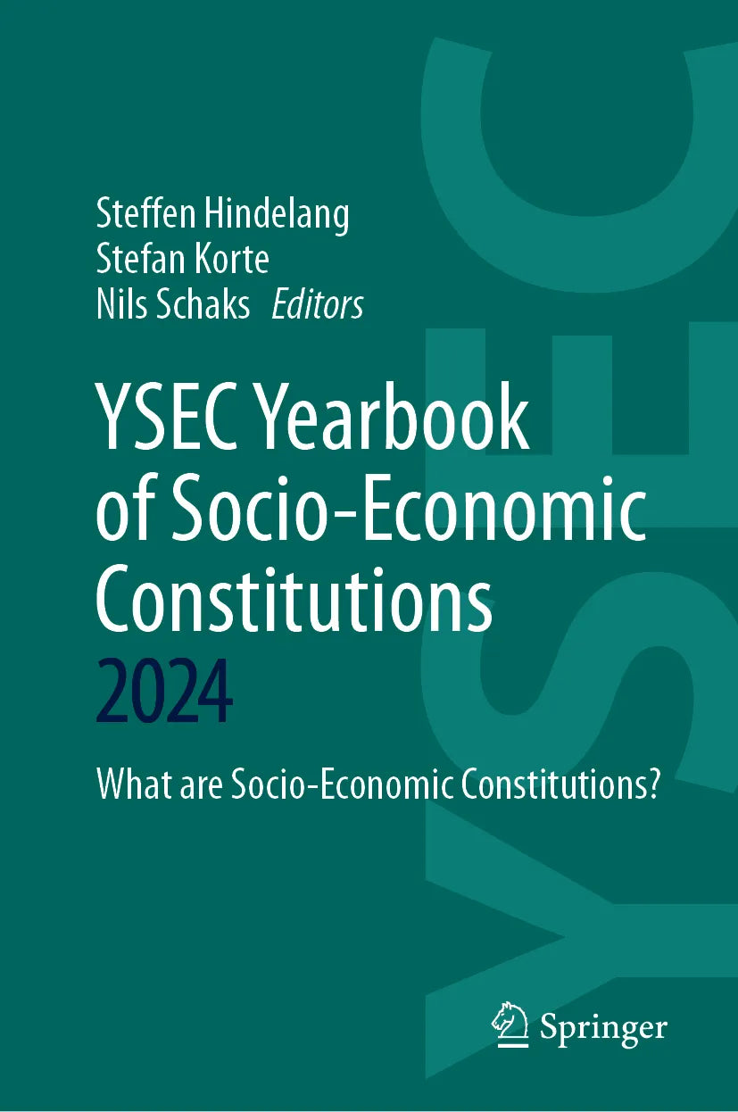 Cover: YSEC Yearbook of Socio-Economic Constitutions 2024 (E-Book)