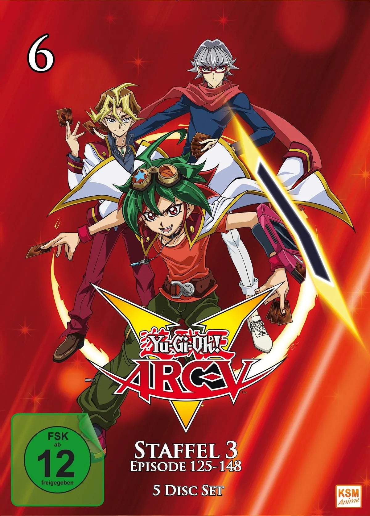 Yu-Gi-Oh! Arc-V - Staffel 3.2: Episode 125-148 - DVD