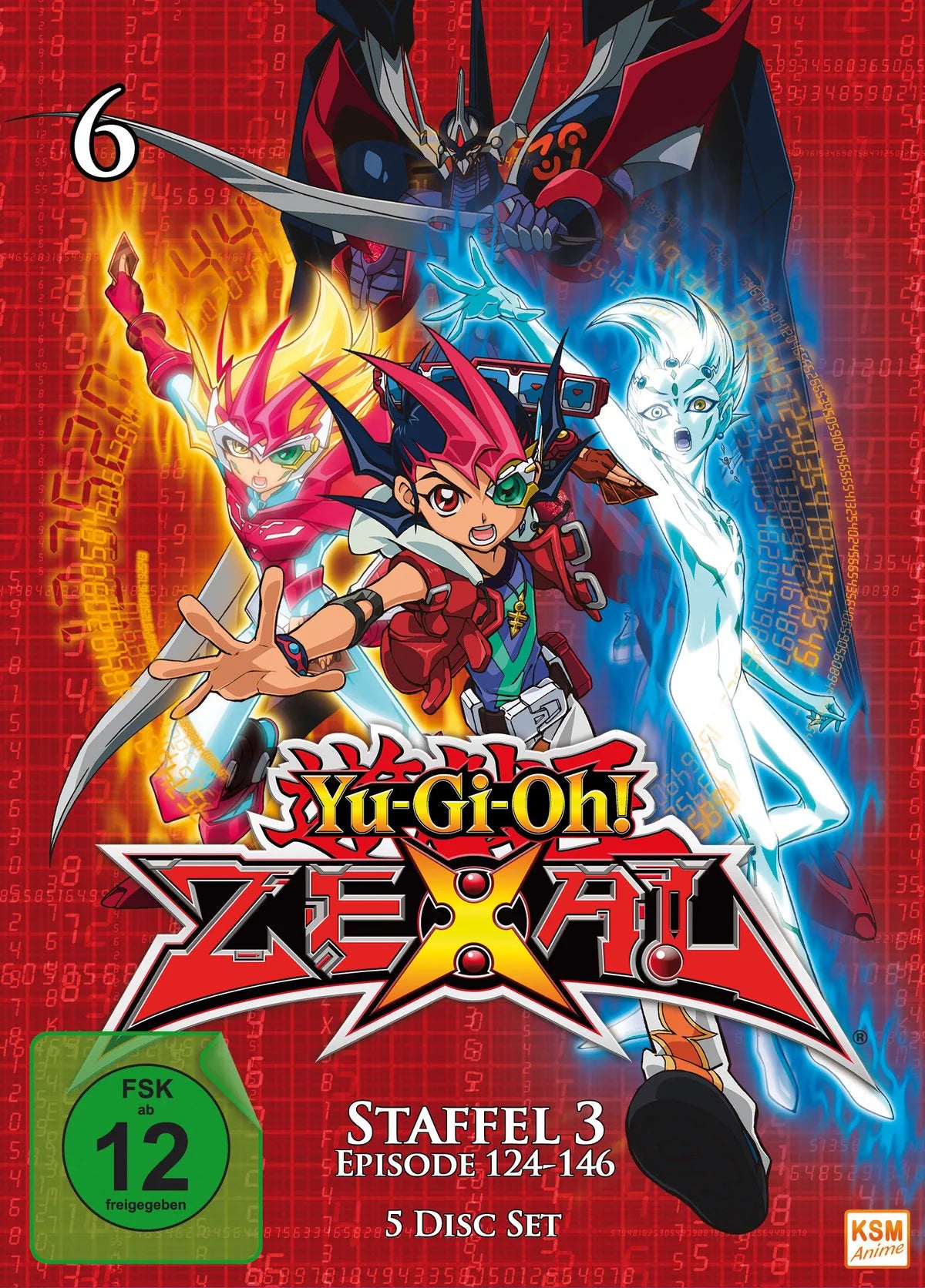 Yu-Gi-Oh! - Zexal - Staffel 3.2/Ep.124-146 [5DVD - DVD