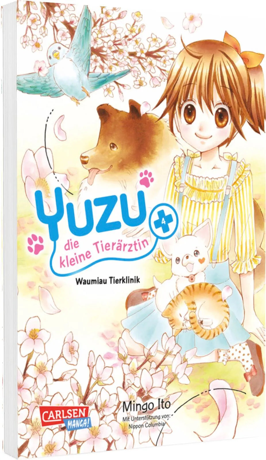 Buchcover von 'Yuzu - die kleine Tierärztin 4' - Taschenbuch von Mingo Ito