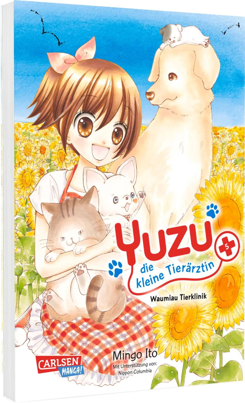 Buchcover von 'Yuzu - die kleine Tierärztin 5' - Taschenbuch von Mingo Ito
