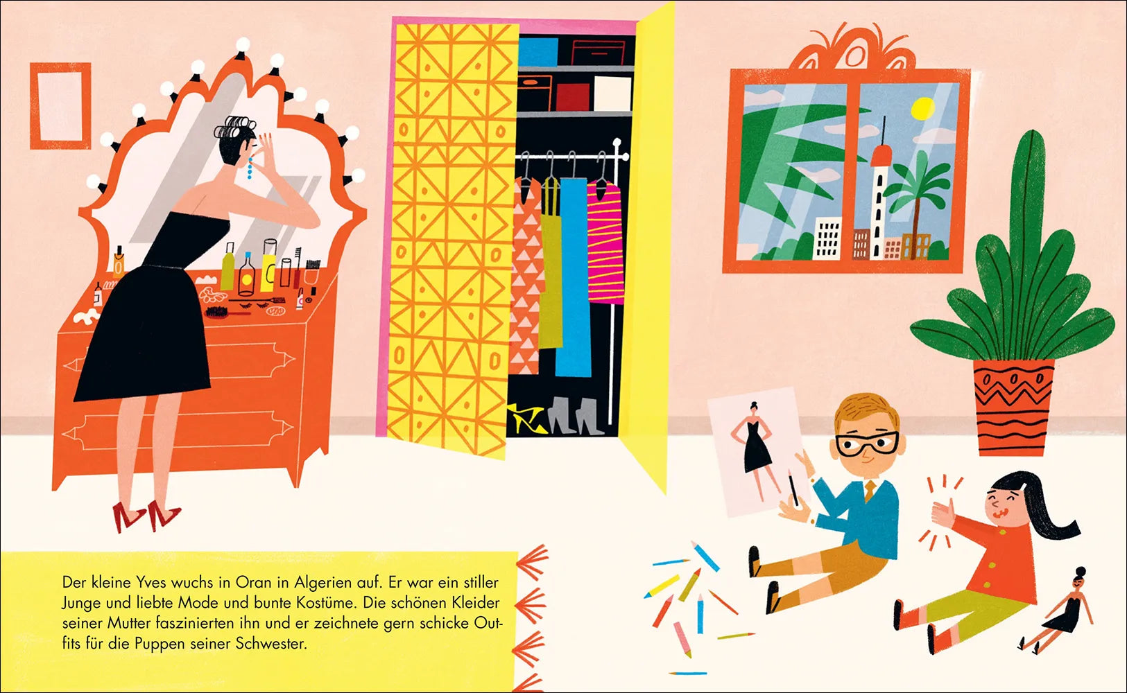 Detailansicht: Yves Saint Laurent – Little People, BIG DREAMS (Hardcover)