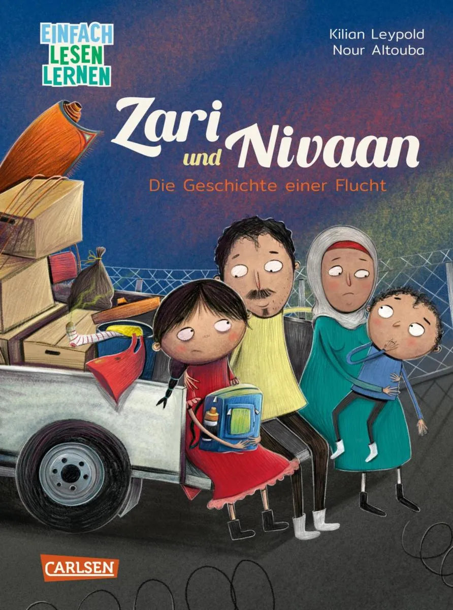 Cover: Zari und Nivaan - Die Geschichte einer Flucht (E-Book) von Kilian Leypold