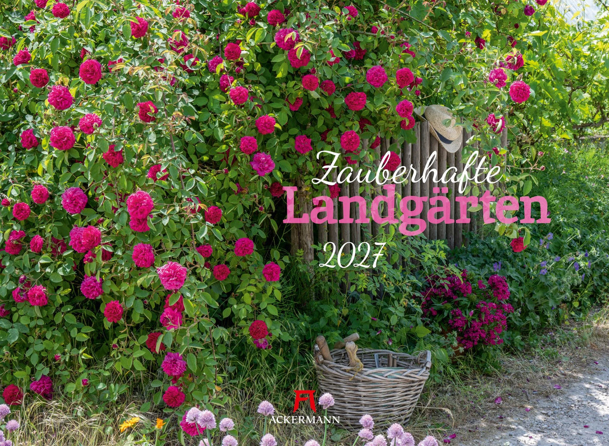 Wandkalender: Zauberhafte Landgärten Kalender 2027