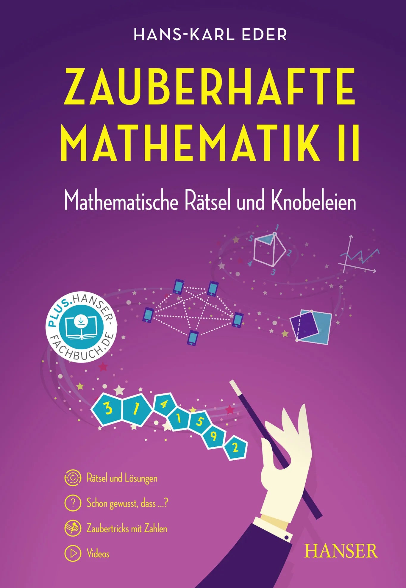 Cover: Zauberhafte Mathematik II (E-Book) von Hans-Karl Eder