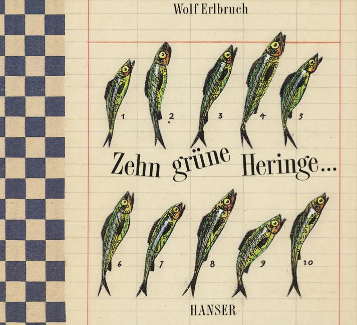 Buchcover von 'Zehn grüne Heringe' - Gebundene Ausgabe von Wolf Erlbruch