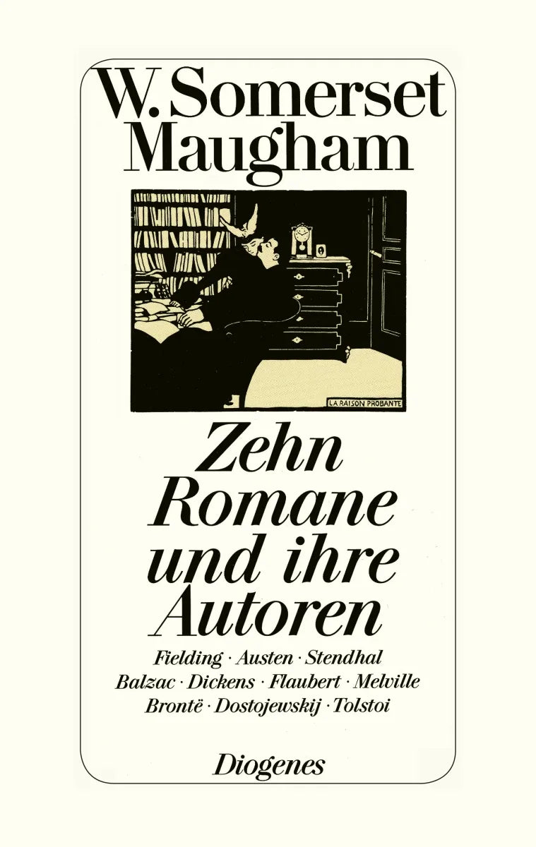 Buchcover von 'Zehn Romane und ihre Autoren' - Gebundene Ausgabe von W. Somerset Maugham