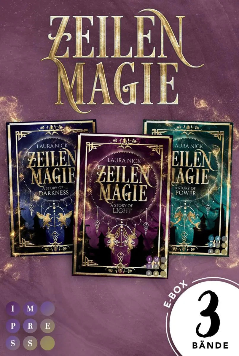 Cover: Zeilenmagie: 3 Bände in einem Bundle! (E-Book) von Laura Nick
