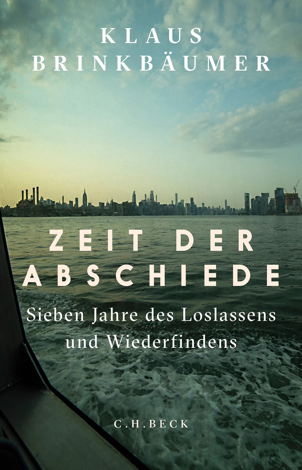 Cover: Zeit der Abschiede (Hardcover) von Klaus Brinkbäumer