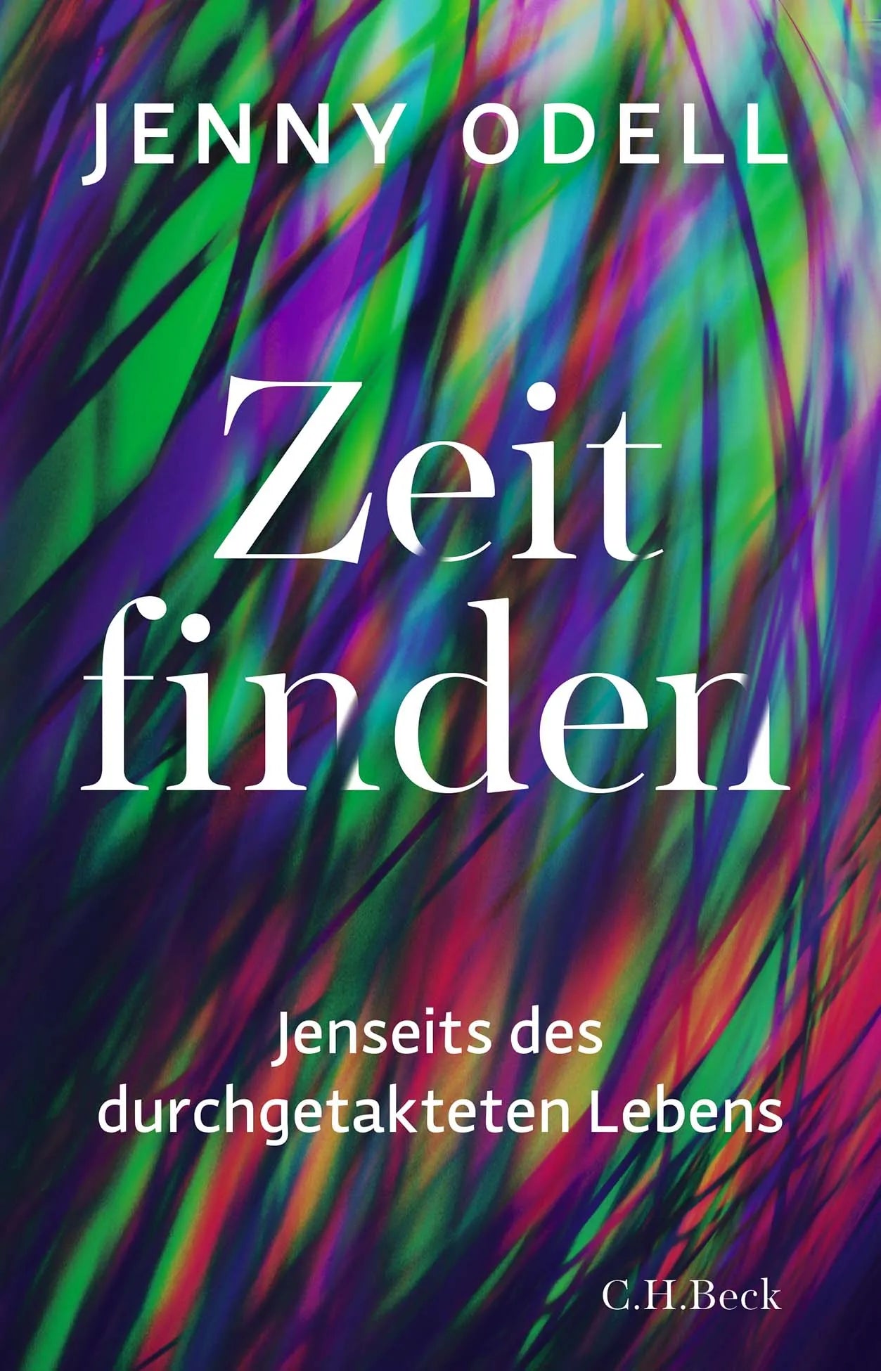 Buchcover von 'Zeit finden' - Gebundene Ausgabe von Jenny Odell