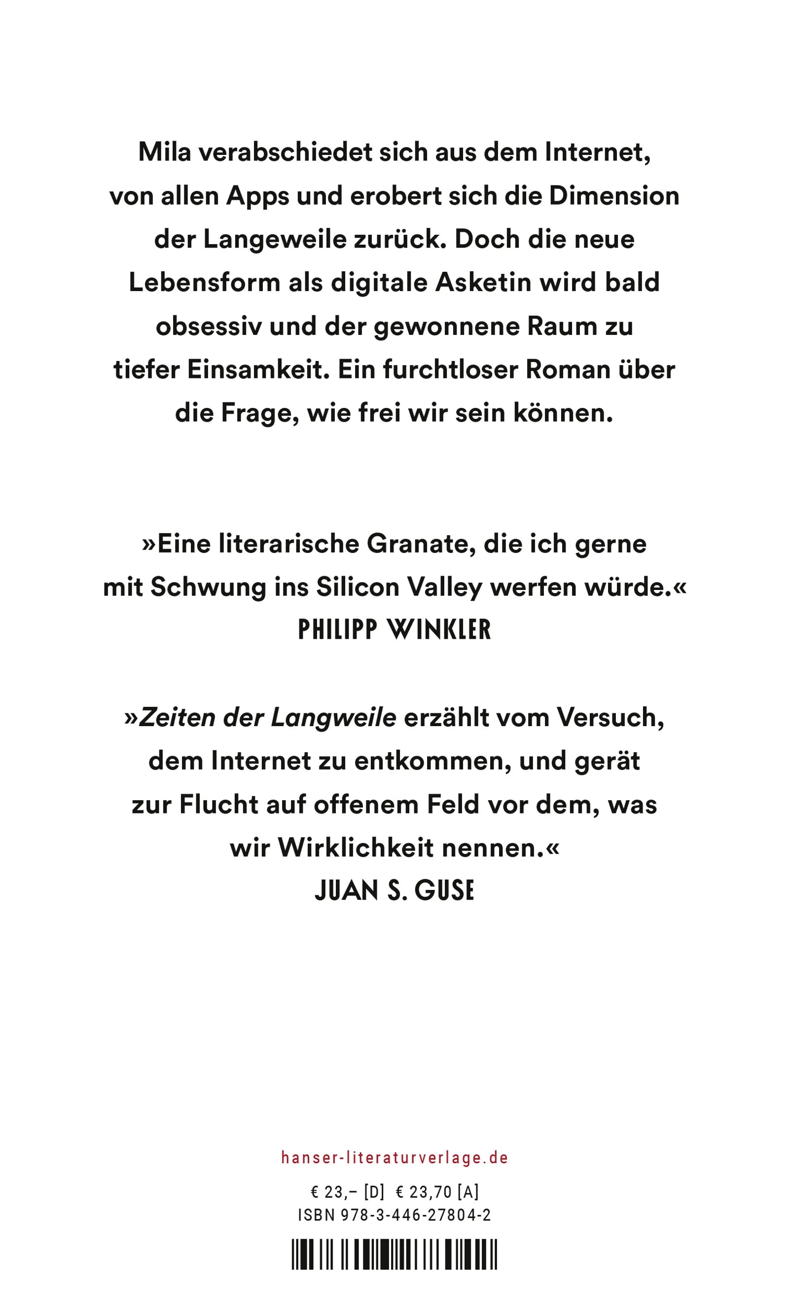 Abbildung von 'Zeiten der Langeweile'