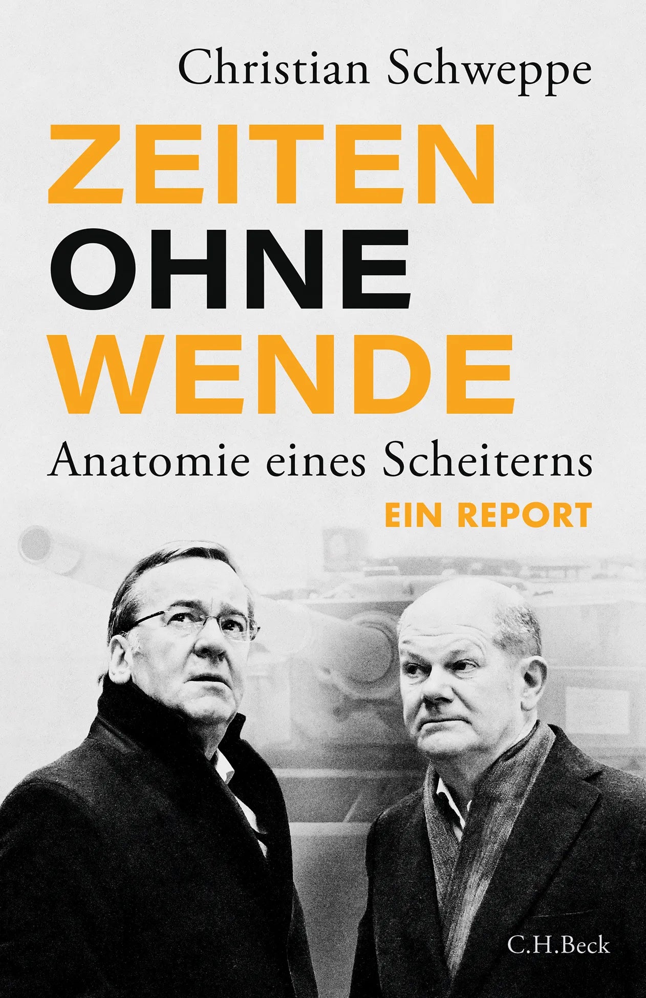 Buchcover von 'Zeiten ohne Wende' - Gebundene Ausgabe von Christian Schweppe