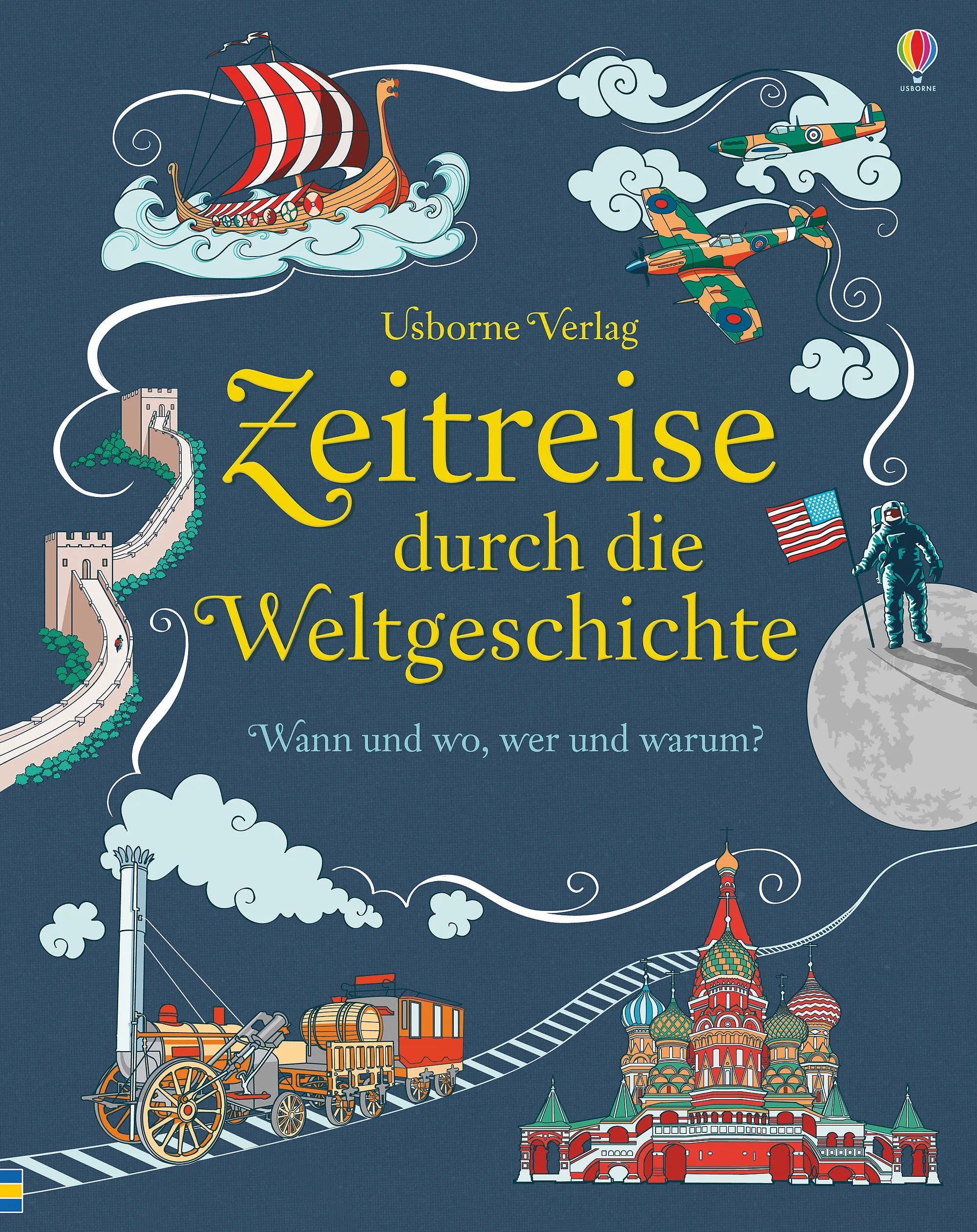Buchcover von 'Zeitreise durch die Weltgeschichte' - Gebundene Ausgabe von Jane Chisholm