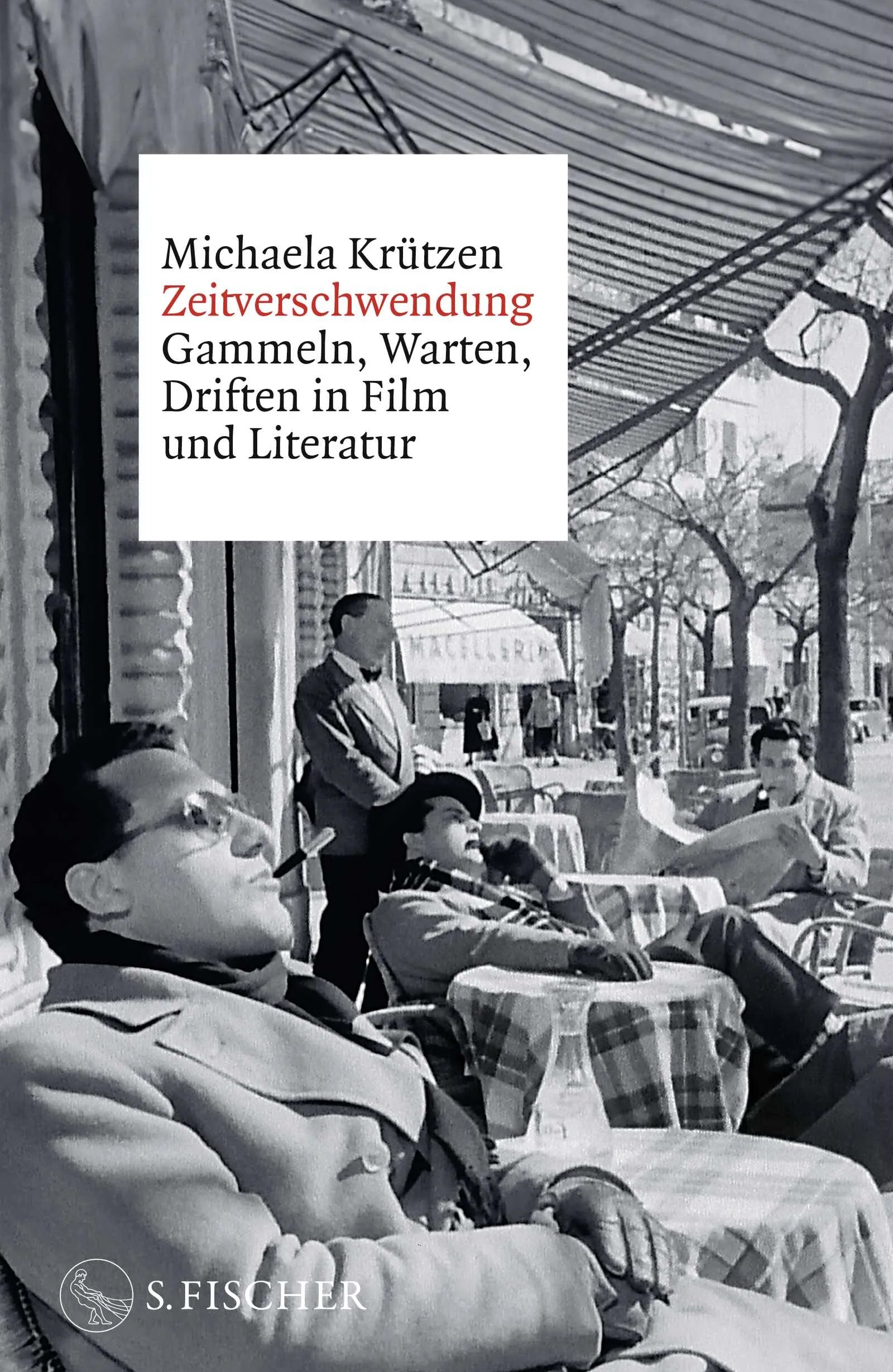Buchcover von 'Zeitverschwendung' - Gebundene Ausgabe von Michaela Krützen