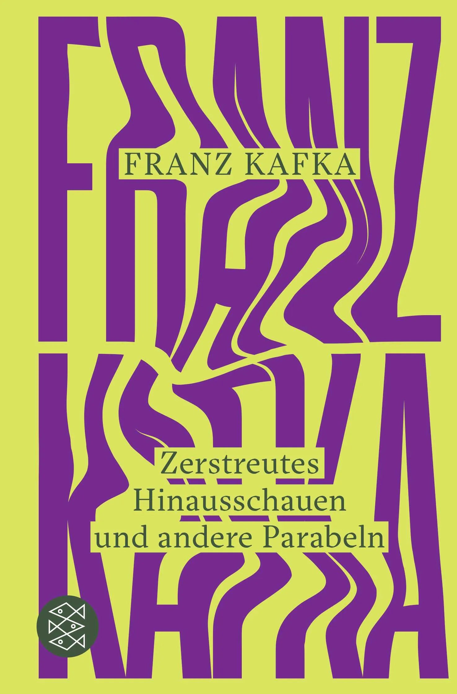 Buchcover von 'Zerstreutes Hinausschauen und andere Parabeln' - Gebundene Ausgabe von Franz Kafka