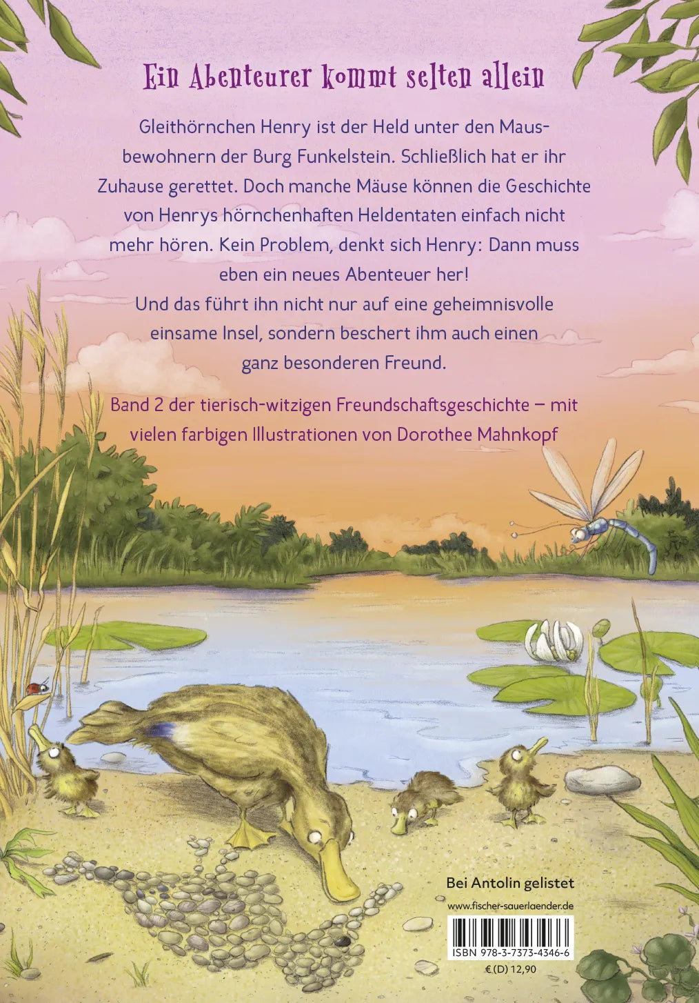 Buchrückseite von 'Ziemlich beste Mäuse – Man ist nie zu klein, um großartig zu sein' mit Klappentext - Gebundene Ausgabe