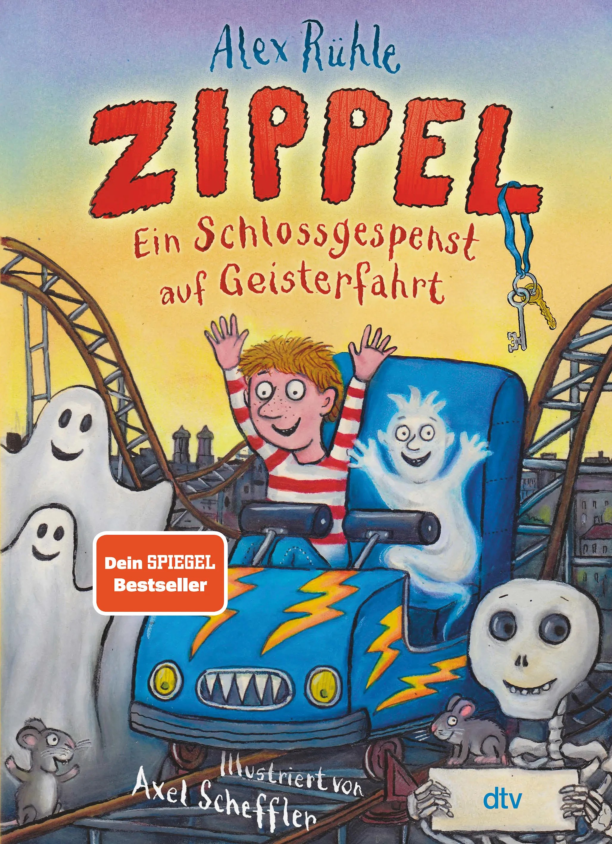 Cover: Zippel – Ein Schlossgespenst auf Geisterfahrt (Hardcover) von Alex Rühle
