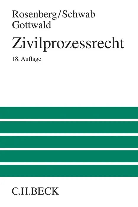 Buchcover von 'Zivilprozessrecht' - Gebundene Ausgabe von Leo Rosenberg