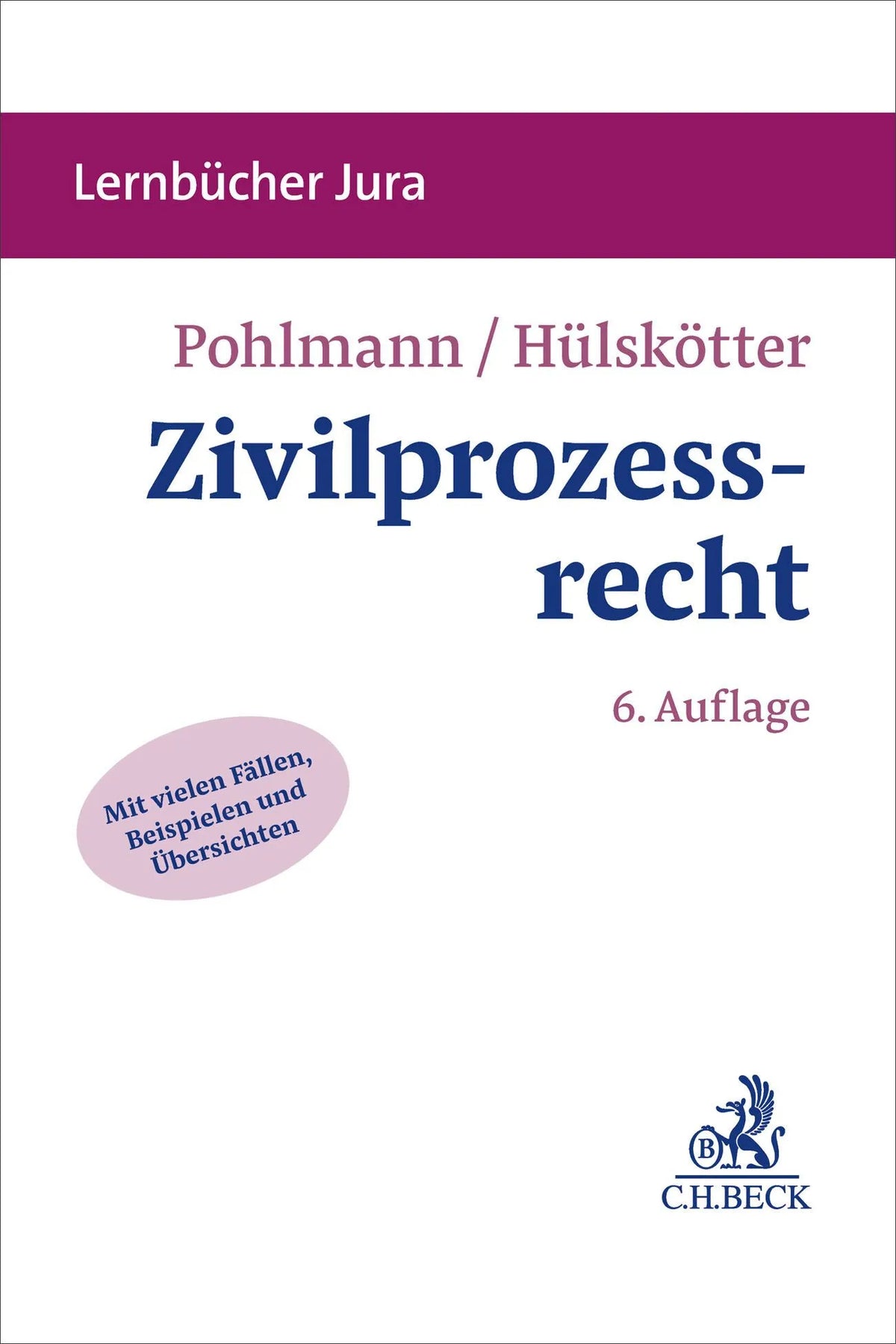 Cover: Zivilprozessrecht (Taschenbuch) von Petra Pohlmann