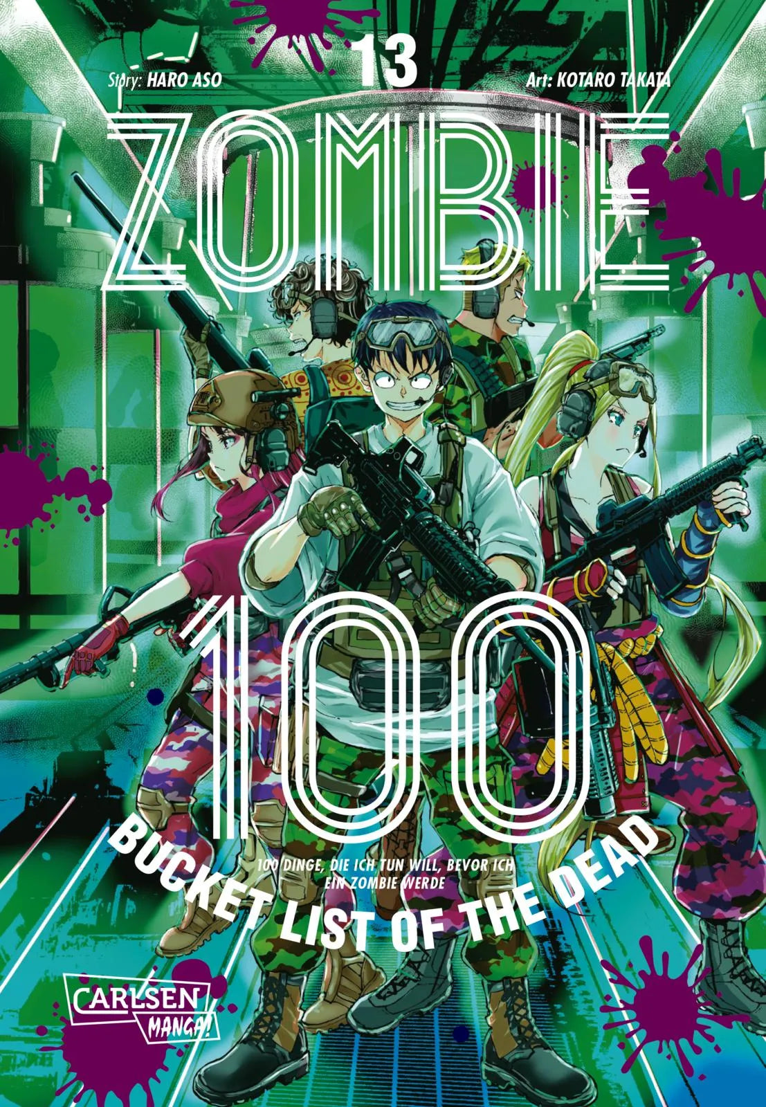 Buchcover von 'Zombie 100 – Bucket List of the Dead 13' - Taschenbuch von Kotaro TAKATA