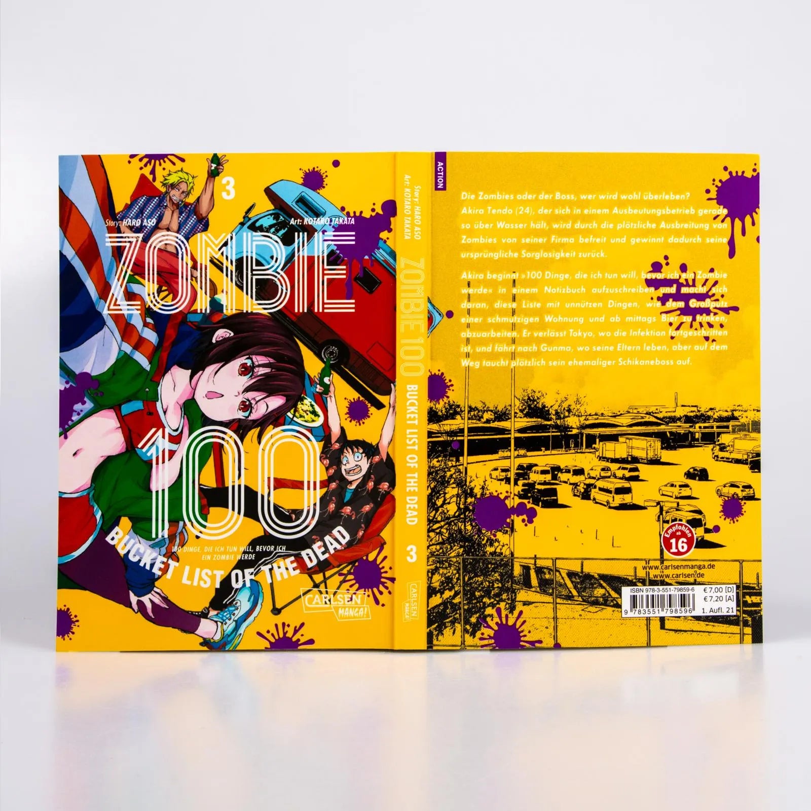 Produktansicht: Zombie 100 – Bucket List of the Dead 3 (Taschenbuch)