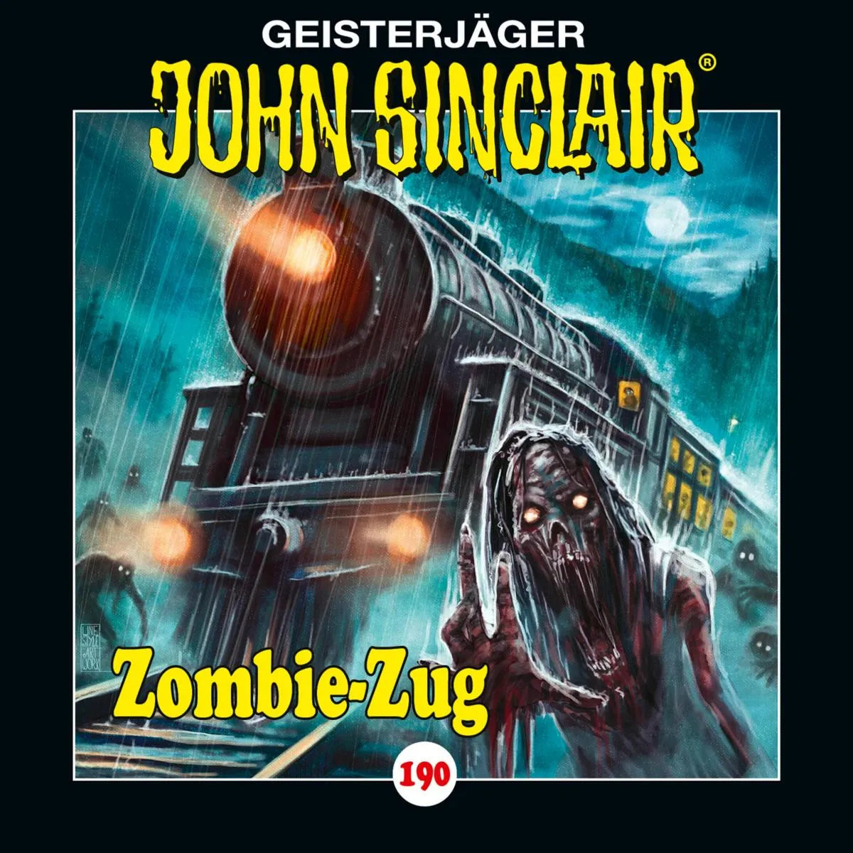 Cover: Zombie Zug (Hörbuch Download) von Jason Dark