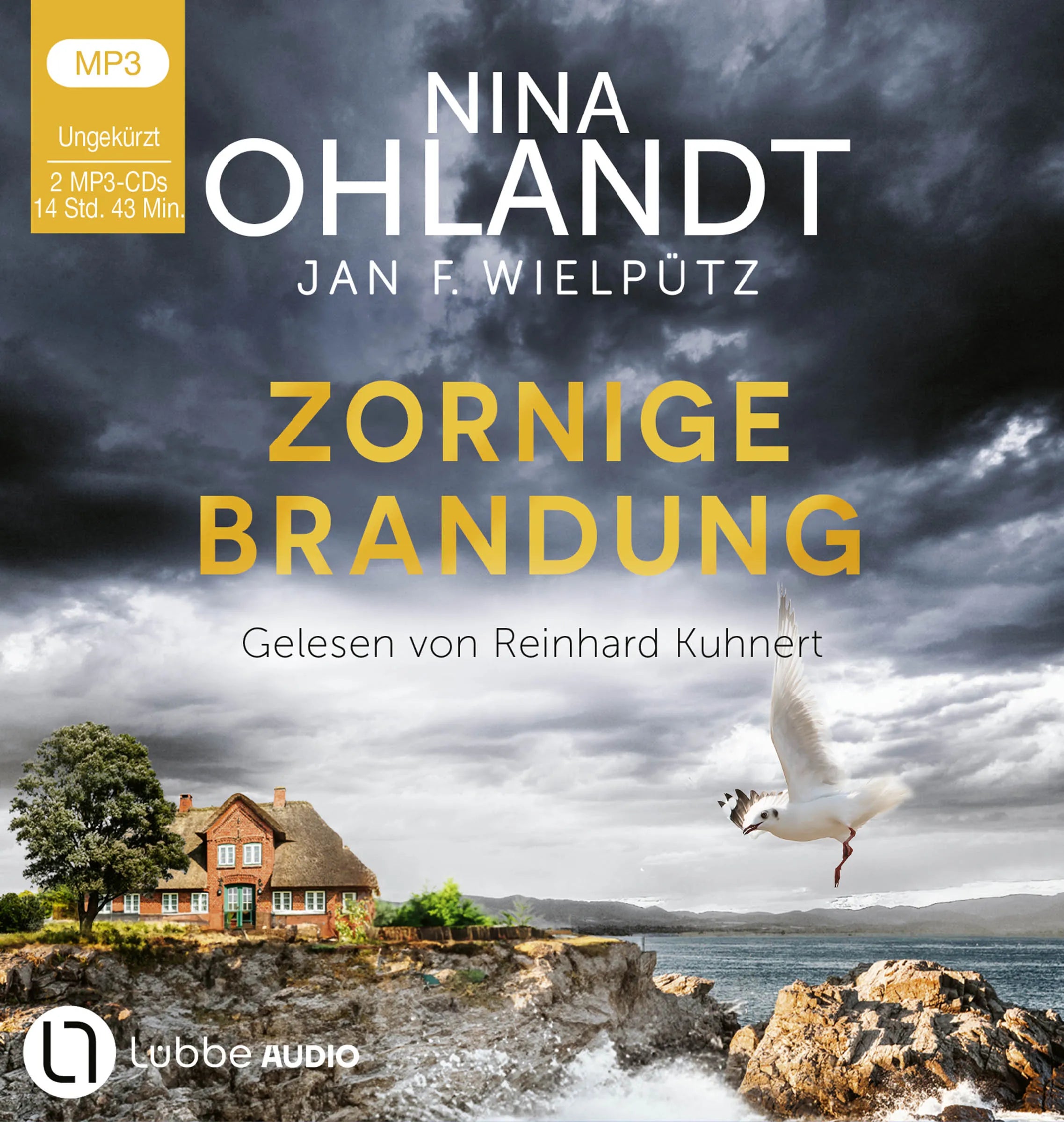 Buchcover von 'Zornige Brandung' - Hörbuch (CD) von Nina Ohlandt