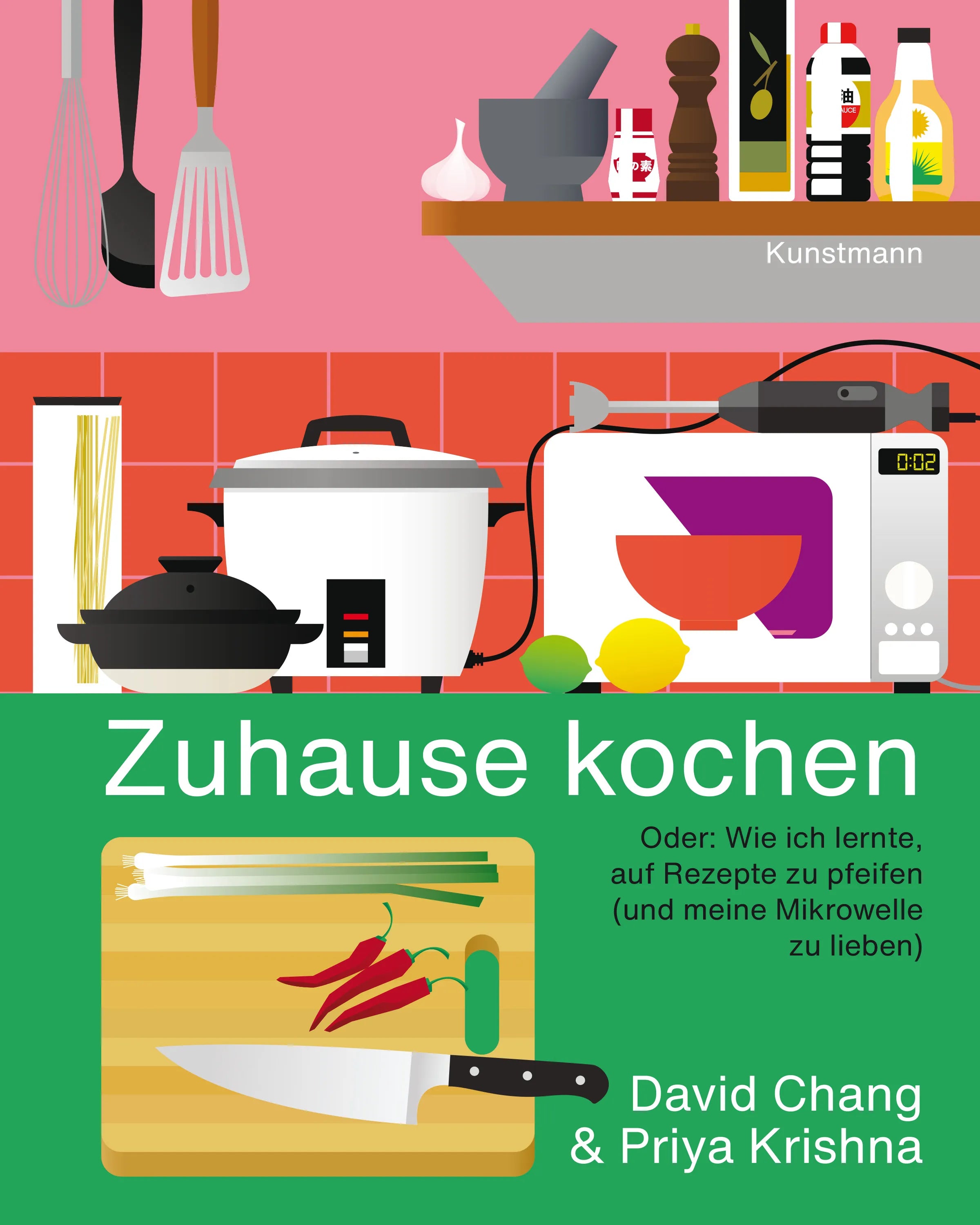 Buchcover von 'Zuhause kochen' - Gebundene Ausgabe von David Chang